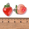 Fruit Thmem Opaque Resin Pendants CRES-M038-13-3