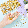 1200Pcs CCB Plastic Beads Sets CCB-PA0001-03-3