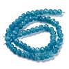 Natural Amazonite Dyed Beads Strands G-K380-A03-01-3