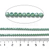 Iron Rhinestone Glass Cup Chain CH-U001-01I-3