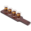 Wooden Shot Glasses Serving Tray WOOD-WH0029-47-1