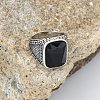 304 Stainless Steel with Cubic Zirconia Finger Rings for Men FS-WG67565-22-1