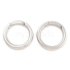 Non-Tarnish 316 Stainless Steel Spring Gate Rings STAS-M296-01P-E-01-2