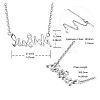 SHEGRACE 925 Sterling Silver Pendant Necklaces JN878A-5