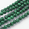 Synthetic Malachite Bead Strands G-G735-70-4mm-1