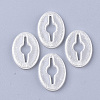 ABS Plastic Imitation Pearl Bead Frames OACR-T017-17-1