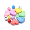 Opaque Acrylic Beads SACR-YW0001-45-3
