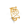 Moon Phase 304 Stainless Steel Finger Rings FS-WGB8857-06-1