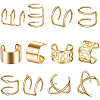 6Pcs 6 Styles Alloy Rhinestone Hair Accessories EJEW-WH20005-003G-1