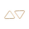 Brass Triangle Linking Ring KK-N232-331B-02-2