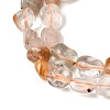 Natural Rainbow Rutilated Quartz Beads Strands GG-CBAC13F-A02-01-4