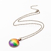 Rainbow Pride Necklace NJEW-F290-01I-2