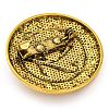 Eye of Ra Alloy & Plastic Brooch Pin JEWB-Z031-08AG-3