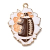 Alloy Enamel Pendants ENAM-Z021-01B-1