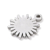 Non-Tarnish 304 Stainless Steel Charms STAS-K286-01H-P-2