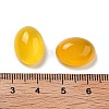 Natural Yellow Agate Cabochons G-G145-02B-3