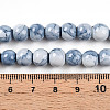 Baking Paint Glass Beads Strands X-DGLA-N003-8mm-C07-5