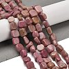 Natural Rhodonite Beads Strands G-P497-01E-86-2