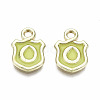 Alloy Enamel Charms ENAM-T012-03O-RS-2