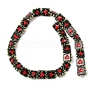 Glass Enamel Beads GL-CBA33A9-03F-2