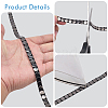2 Yards Stainless Steel Nailhead Trim OCOR-GF0005-80-6