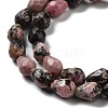 Natural Rhodonite Beads Strands G-P520-B25-01-4