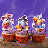 Halloween Ghost Cake Toppers PW-WGBC9F0-01-4