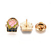 Alloy Enamel Brooches JEWB-N006-036-NR-2