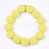 Handmade Polymer Clay Beads RB-S058-04E-2