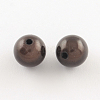 Spray Painted Acrylic Beads MACR-Q154-10mm-011-2