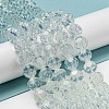 Imitation Jade Glass Beads Stands EGLA-A035-J10mm-D06-2