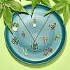 50Pcs 10 Styles Alloy Enamel Pendants ENAM-CJ0003-12-6