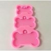 Bone Shape DIY Pendant Silicone Molds X-SIMO-PW0001-325A-1