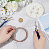 6M Copper Beading Wire for Jewelry Making CWIR-WH0026-01A-RGP-3