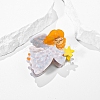 Gril Angel Cellulose Acetate(Resin) Claw Hair Clips PW-WG45C5F-02-1