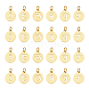 24Pcs 6 Styles 304 Stainless Steel Charms STAS-UN0048-91-1