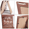 MDF Wood Photo Frames DIY-WH0231-057-4