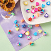 Handmade Polymer Clay Beads CLAY-TA0001-11-4