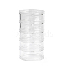 (Defective Closeout Sale: Scratched) Round Plastic Bead Containers CON-XCP0002-39-1