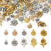 Elecrelive 100Pcs 10 Style Alloy Pendants FIND-EL0001-02-2