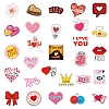 Valentine's Day Themed Paper Stickers VALE-PW0001-106-1