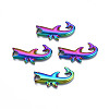 Rainbow Color Alloy Pendants PALLOY-N156-202-1