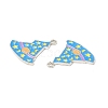 Alloy Enamel Pendants ENAM-G212-12P-3