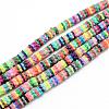 Polymer Clay Bead Strands CLAY-T001-A06-2