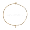 304 Stainless Steel Cross Pendant Necklaces NJEW-JN04617-4