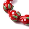 Handmade Lampwork Beads Strands LAMP-R109B-15A-3