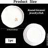 Round Ceramic Jewelry Dish AJEW-WH20067-023A-2