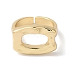 Alloy Open Cuff Rings for Women RJEW-S412-04G-08-3