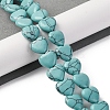 Synthetic Turquoise Beads Strands G-I372-A07-02-2