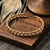 Brass Cuff Bangles BJEW-F482-06G-2